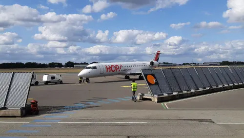 Image transport taxi vtc pour aeroport de Rennes