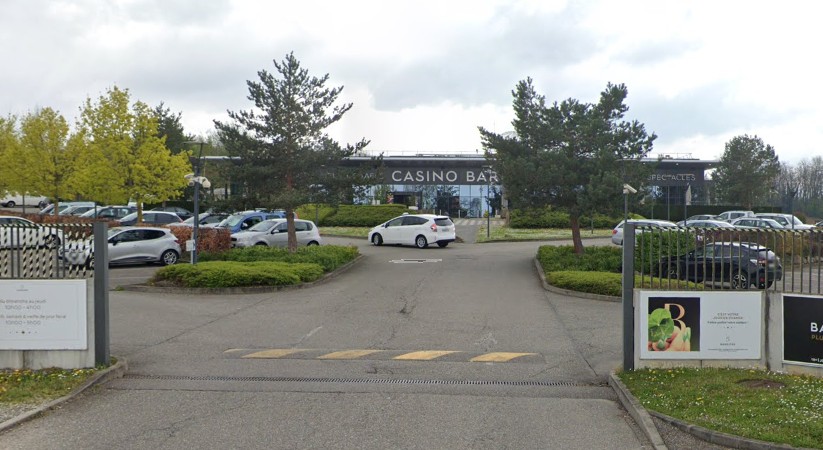 Vue du Casino de Blotzheim, parking accessible en TAXI ou VTC 