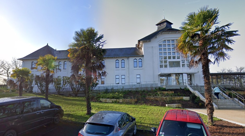 Vue streetmap du centre thermal La Roche Posay accessible en TAXI et VTC