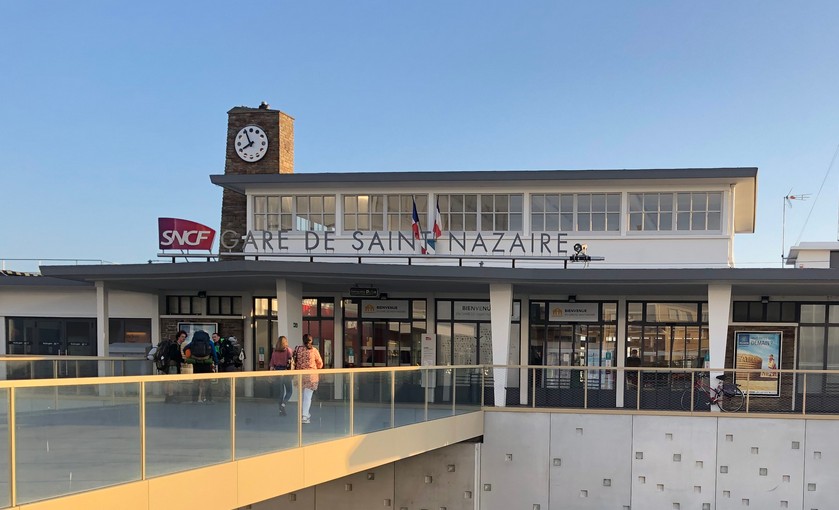 Photo_image : Gare SNCF de Saint Nazaire, accessible en TAXI ou VTC ➤ Portail-annuaire ALLO ! TAXI'CAB