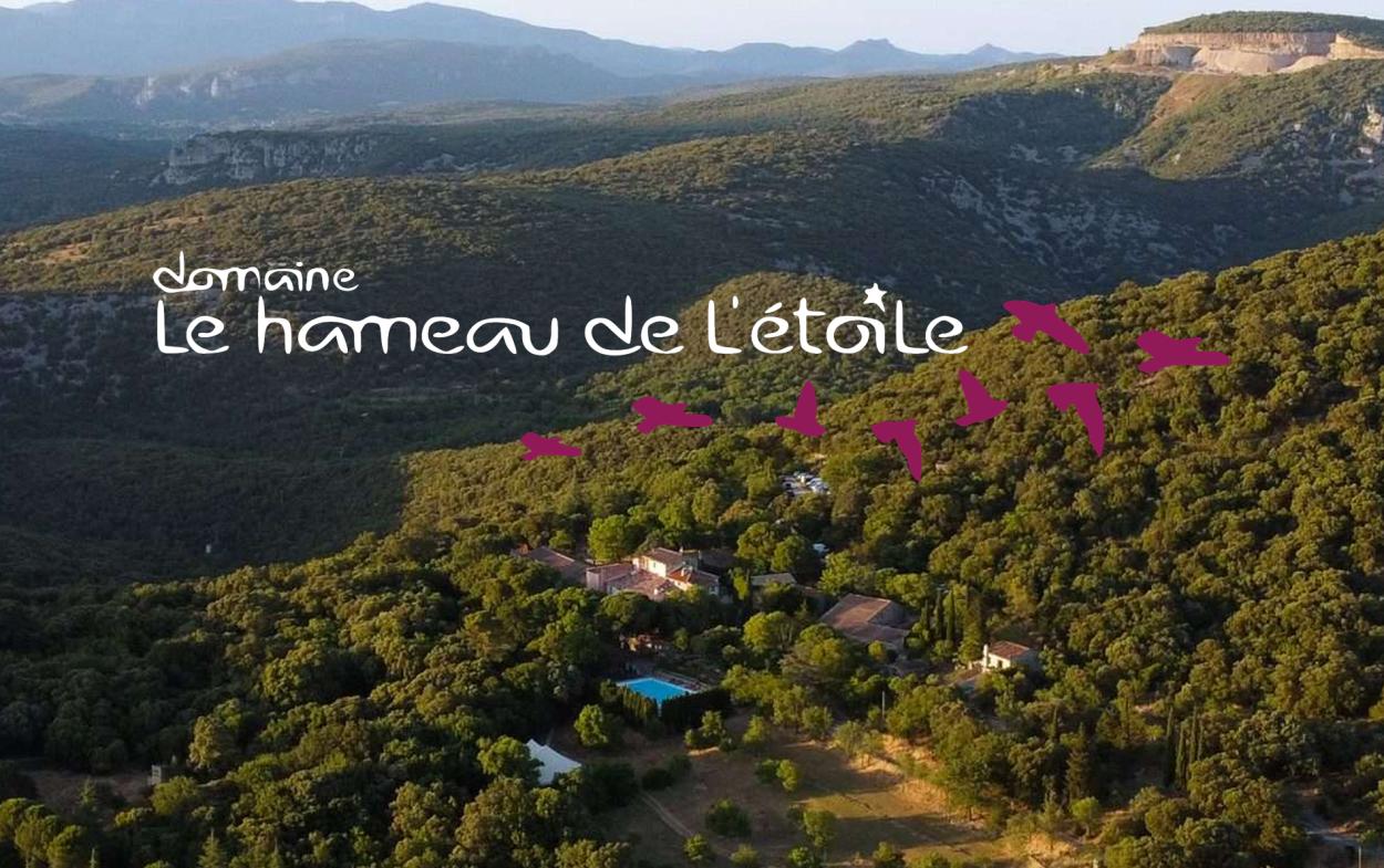 Vue aérienne du Hameau de l'étoile (34), accessible en TAXI ou VTC - ALLO ! TAXI'CAB