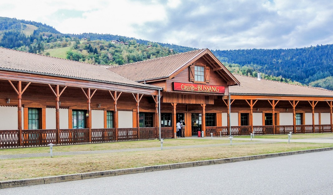 Vue du Casino de Bussang, accessible en TAXI ou VTC Allo!Taxi'Cab