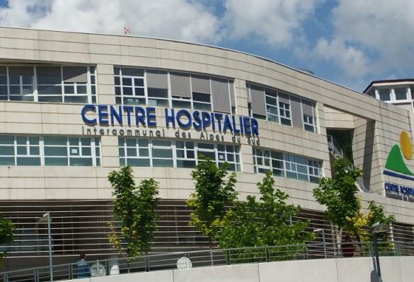 Photo de la façade de l'hôpital de Gap (05), accessible en TAXI ou VTC Allo!Taxi'Cab