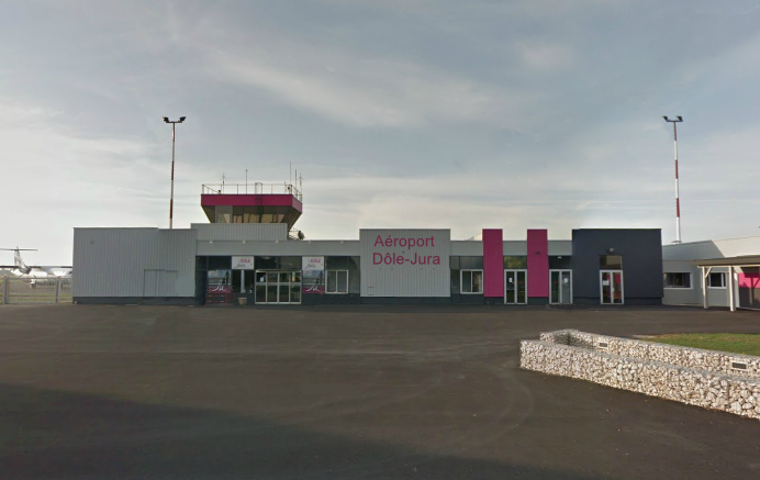 Photo de l'aéroport de Dôle-Jura, accessible en TAXI ou VTC Allo!Taxi'Cab