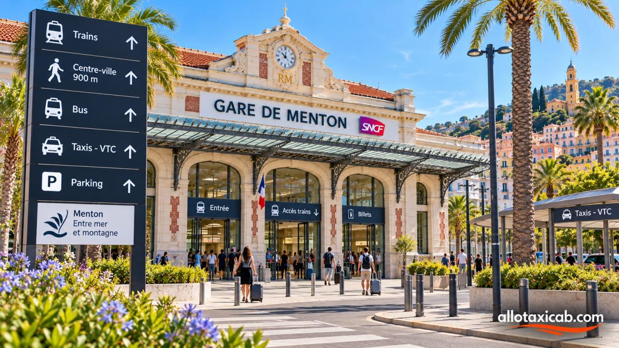 TAXI VTC Gare de Menton – Alpes-Maritimes